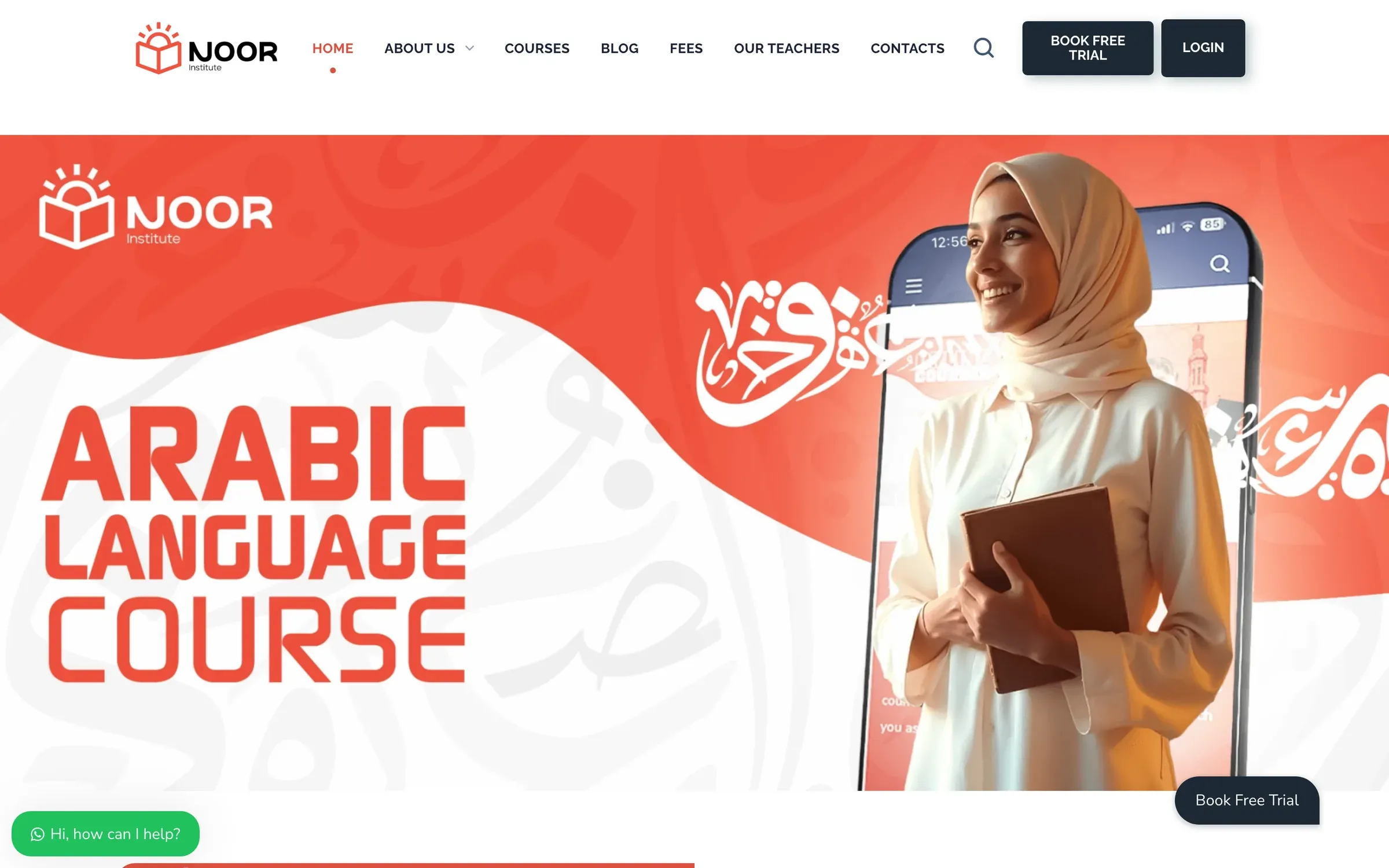 Noor Institute homepage