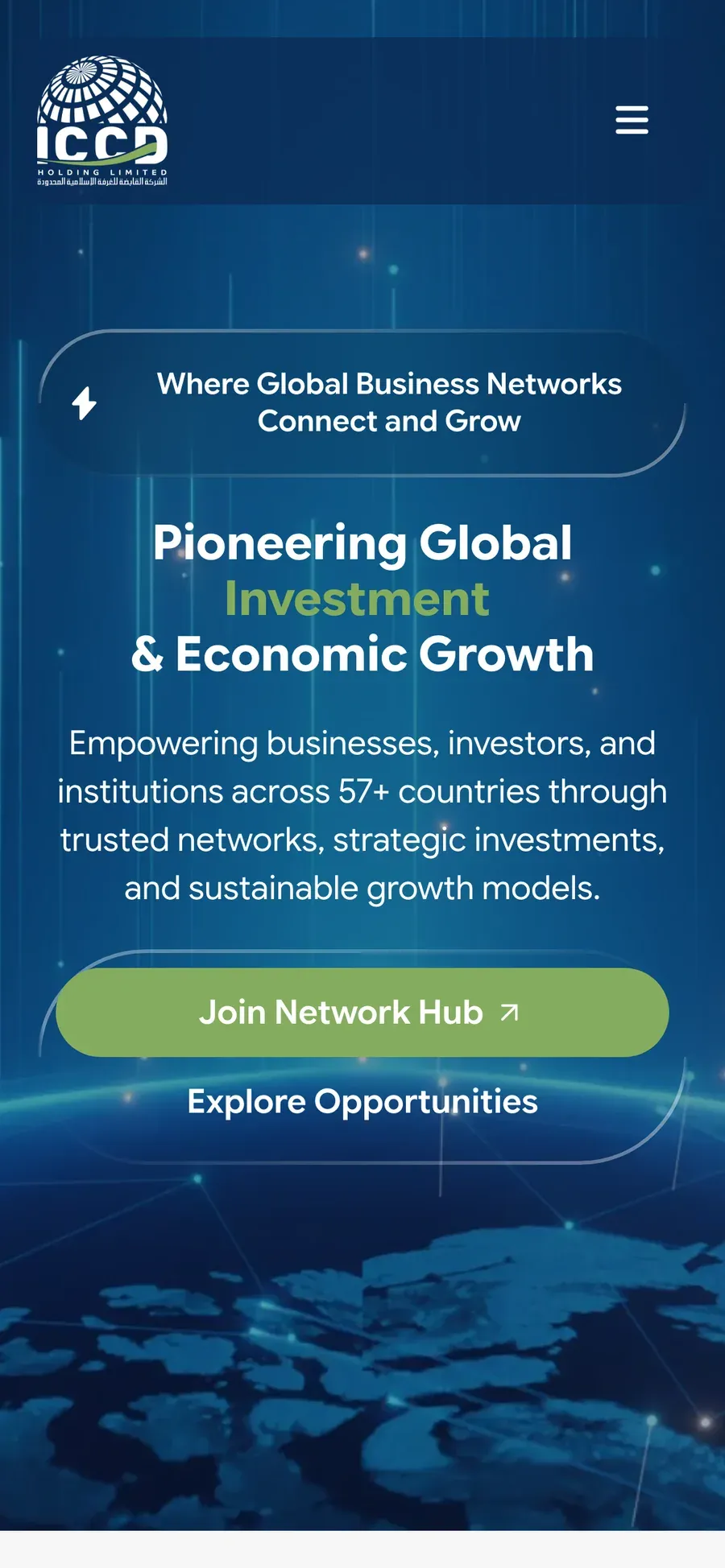 ICCD Holding on mobile
